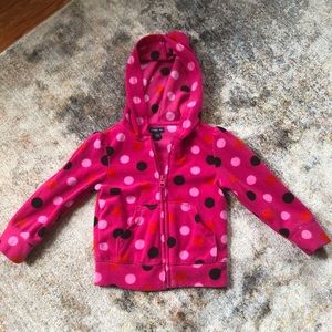 Gap toddler, 3T,  lightweight sweat zip jacket